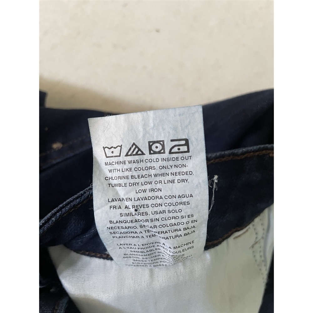 Lee 20L‎ Mid Rise Straight Regular Rinse Stretch Denim Womens Jeans - Picture 3 of 10